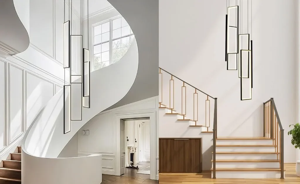 Berabbe Modern Staircase Chandelier