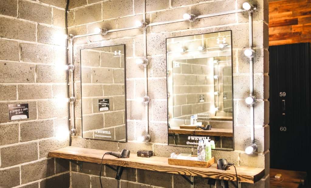 Hollywood vanity mirror lights