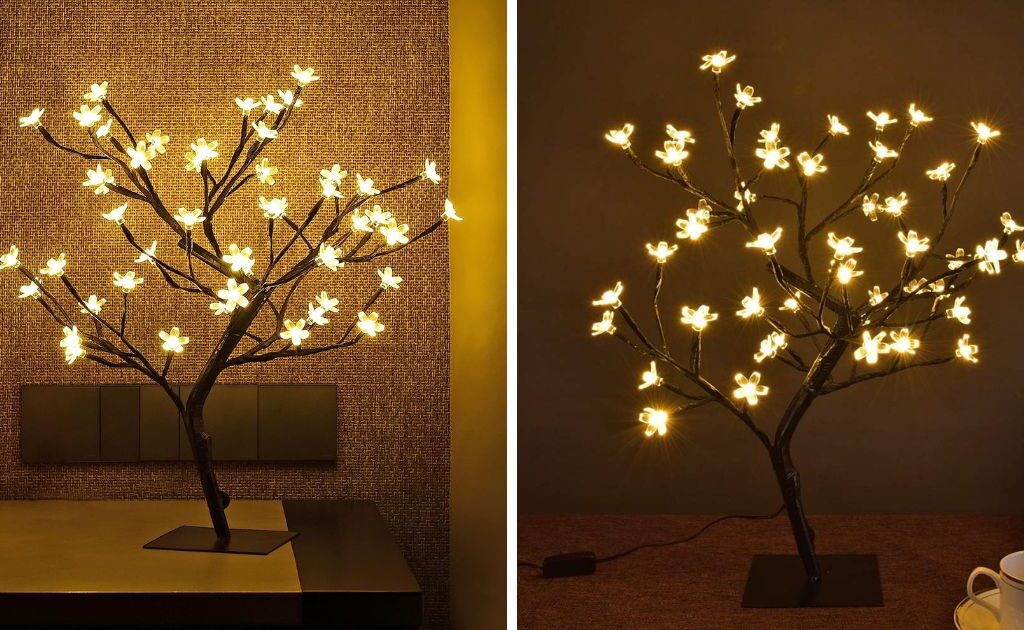 Cherry Blossom Flower Lamp by LIGHTSHARE